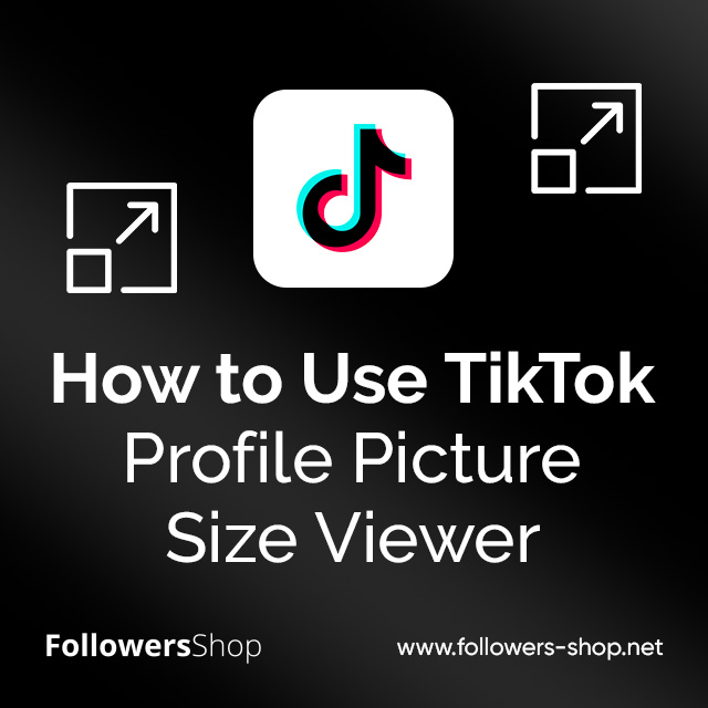 How to Use TikTok Profile Picture Size Viewer