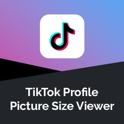 TikTok Profile Picture Size