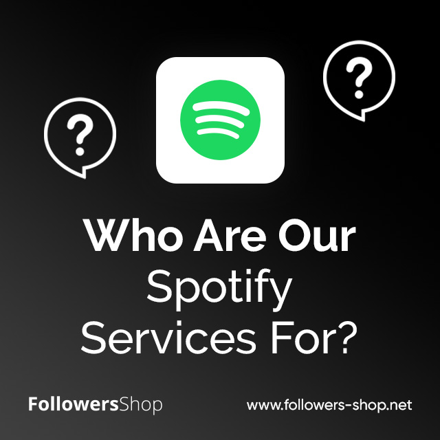 Who Are Our Spotify Services For?